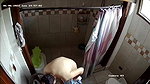 MILF huge naked Boobs n Tits caught in bathroom by cctv