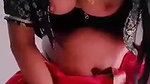 Hot shemale masturbating in Saree