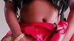 Hot shemale masturbating in Saree