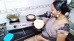 seema saroj bending to show boobs