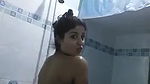 Desi girl showing in Bathroom