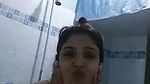 Desi girl showing in Bathroom