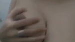 Cute big boobie girl showing and fingring hard 22