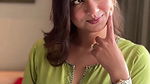 Actress Nazriya sexy cleavage closeup show 22