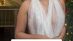 KHUSHI MUKHERJEE BOMBSHELL BOLD BABE SEXY IN SEE THRU DRESS AND BACKLESS VIEW UUFFF 22