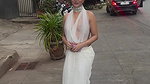 KHUSHI MUKHERJEE BOMBSHELL BOLD BABE SEXY IN SEE THRU DRESS AND BACKLESS VIEW UUFFF 24