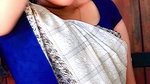 lankan lady sexy big tesla navel in white saree 22