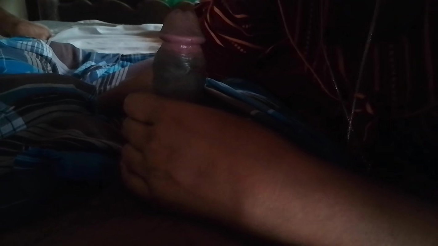 Indian college girl is taught to suck his penis by her friend
