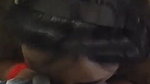 Horny girl deep throating big dick on cam