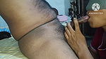 Hot indian village wife soking hasbend coke