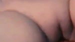 Shaved pussy fingering by lover