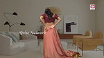Model Mona Expression Video How to Wear Brown Saree Without Bra Saree Draping Fashi