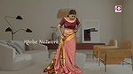 Model Mona Expression Video How to Wear Brown Saree Without Bra Saree Draping Fashi