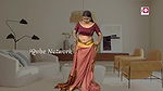 Model Mona Expression Video How to Wear Brown Saree Without Bra Saree Draping Fashi