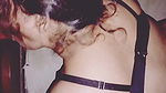Hot Chubby Wife kissing hard from Stranger