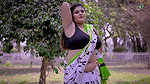 Booby megha das ghosh huge cleavage hot navel and armpit show photoshoot 22