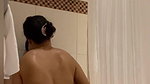 Hot couple enjoy fun time in bathtub boobs pressing 22