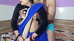 Beautiful young lonely bhabhi is having sex with her neighbor brother-in-law in the absence of her husband.