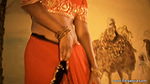 Beautiful small tits Indian stripper shows off her body