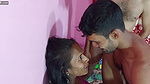 Uttaran20- threesome with one skinny sluts and two hot men fucks very hurd