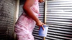Priya bhabhi open shower big mangoes2