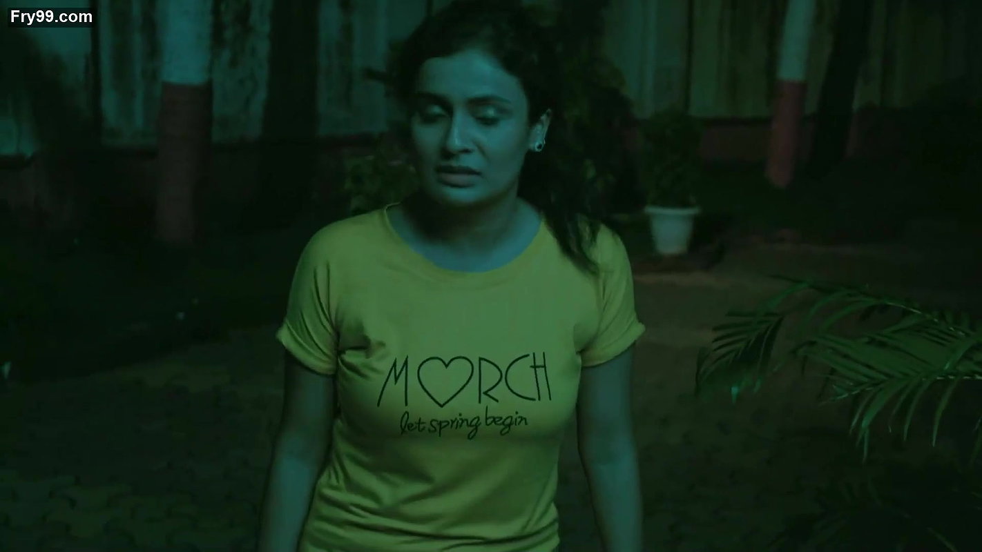 Busty Girl yoga from crime patrol
