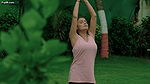 Busty Girl yoga from crime patrol