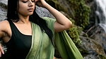Hot mallu erotic girl wild looks in saree 22