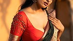 Indian girl looking gorgeous and hot navel 22