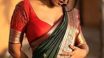 Indian girl looking gorgeous and hot navel 22