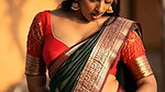 Indian girl looking gorgeous and hot navel 22