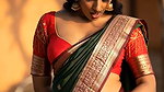 Indian girl looking gorgeous and hot navel 22