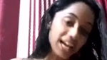 Cute hot babe giving cute expression on video call with her bf 22