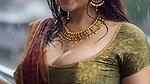 Indian girl looking hot in traditional dress 22