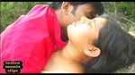 Unknown Cute telugu girl toungue suck liplock kiss boobs pressed hard in forest 1080P2