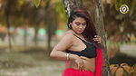 Beautiful booby ishani huge cleavage hot navel show outdoor photoshoot 22