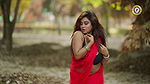 Beautiful booby ishani huge cleavage hot navel show outdoor photoshoot 22