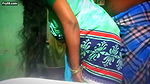 Indian aunty back shot