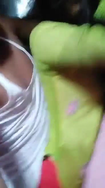 Lucky Boy Enjoying with GF In Front of her Sister