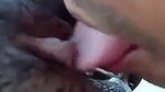 Wife getting pussy licked by husband friend