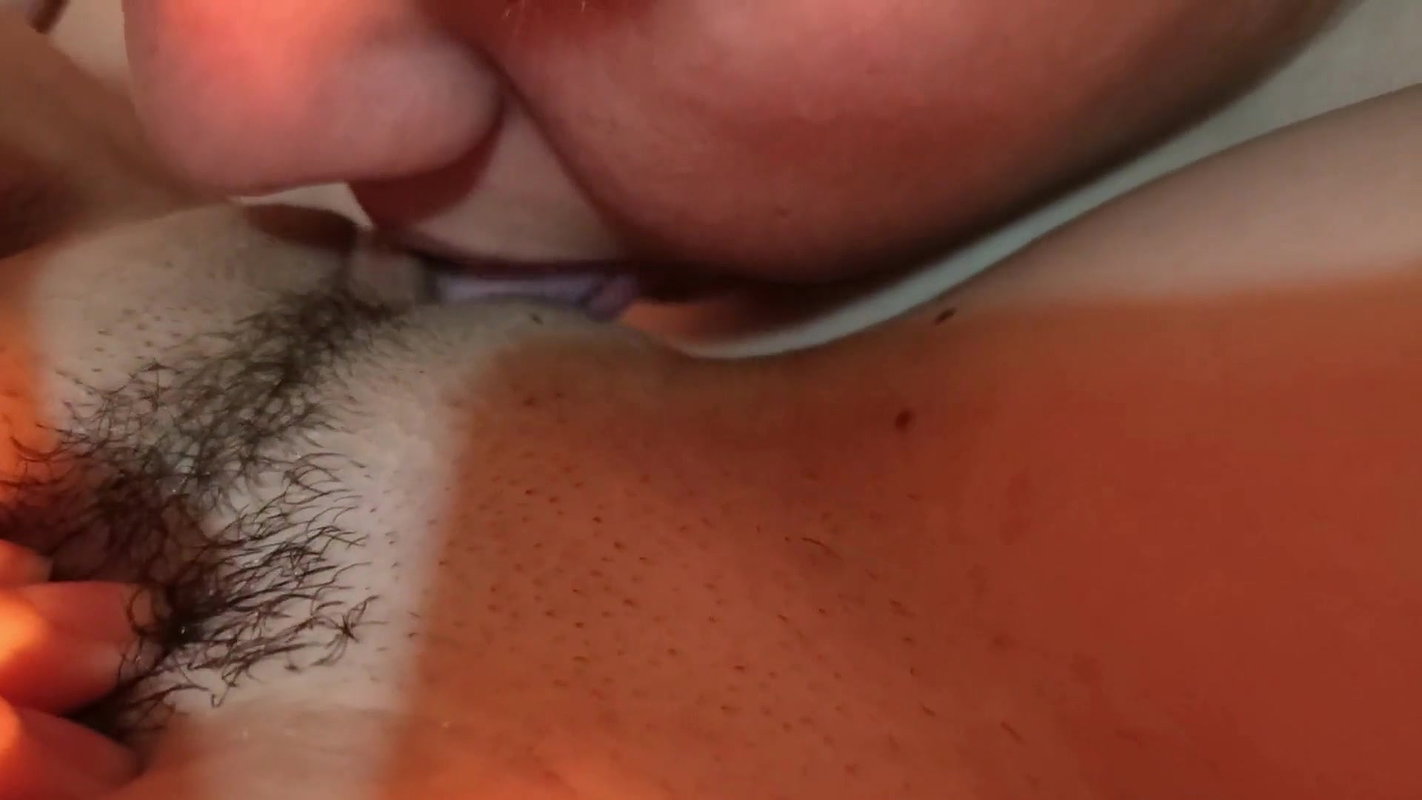 I tell my stepmother to give my pussy a good blowjob
