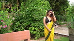 KOYELIYA – YELLOW COLOR SAREE LOOKS – FASHION ULLAS – SAREE FASHION