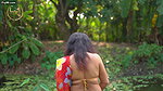Mili Flaunting in Gorggate Saree and Bikini Blouse