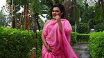 POULAMI PINK COLOR CHIFFON SAREE FASHION ULLAS