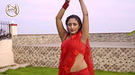Smita Sana in Red Chiffon Saree _ Fashion Ullas
