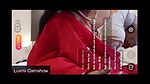 Camshow in Red Saree Strip to Pussy Show