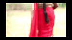 Red Saree Outdoor Dare – Boobs Show Outdoor