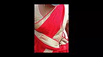 Red Saree Outdoor Dare – Boobs Show Outdoor