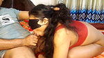 Sexy Desi Bhabhi with Dewar Romantic Fucking Blowjob