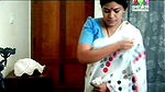 Malayali Sexy Maid Hot Big Breasts and Big Deep Navel Hole in Saree 22